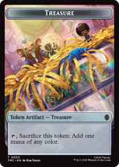 Treasure // Copy Double-Sided Token [Teenage Mutant Ninja Turtles Commander Tokens] | Tabernacle Games