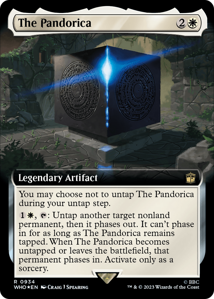 The Pandorica (Extended Art) (Surge Foil) [Doctor Who] | Tabernacle Games