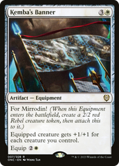 Kemba's Banner [Phyrexia: All Will Be One Commander] | Tabernacle Games