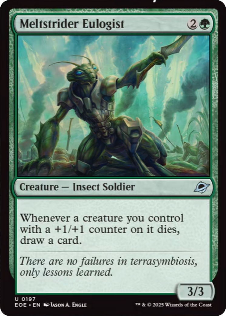 Meltstrider Eulogist [Edge of Eternities] | Tabernacle Games