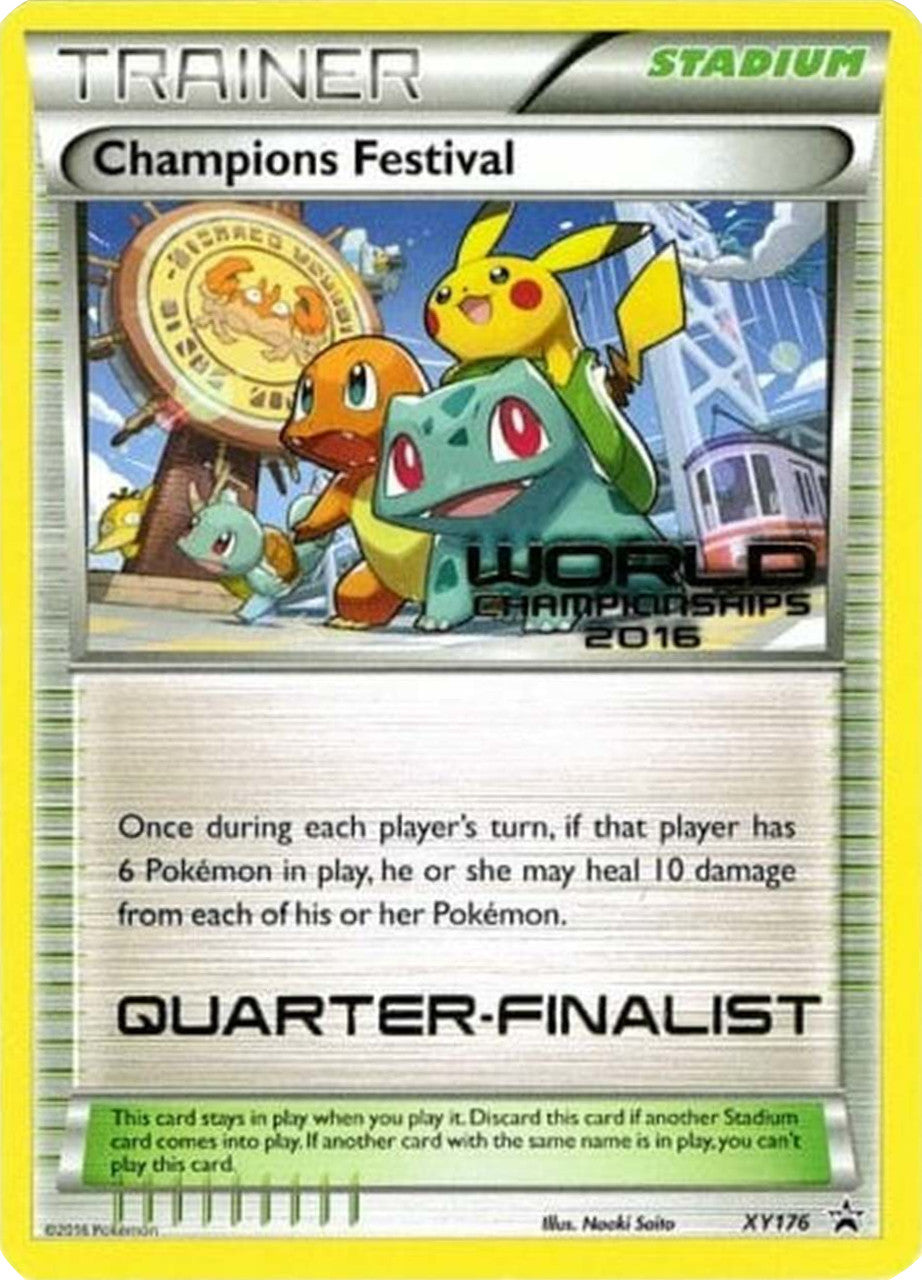 Champions Festival (XY176) (2016 Quarter Finalist) [XY: Black Star Promos] | Tabernacle Games