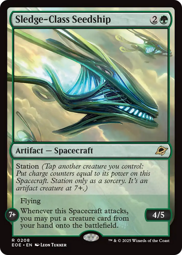 Sledge-Class Seedship [Edge of Eternities] | Tabernacle Games