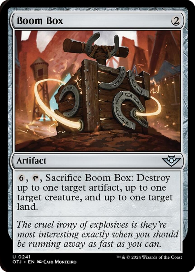 Boom Box [Outlaws of Thunder Junction] | Tabernacle Games