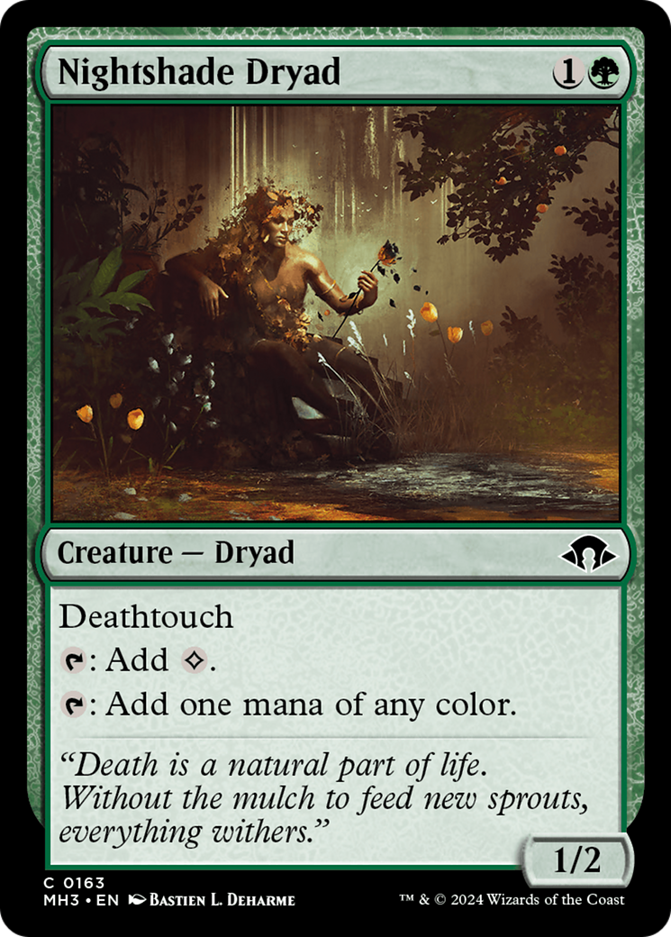 Nightshade Dryad [Modern Horizons 3] | Tabernacle Games