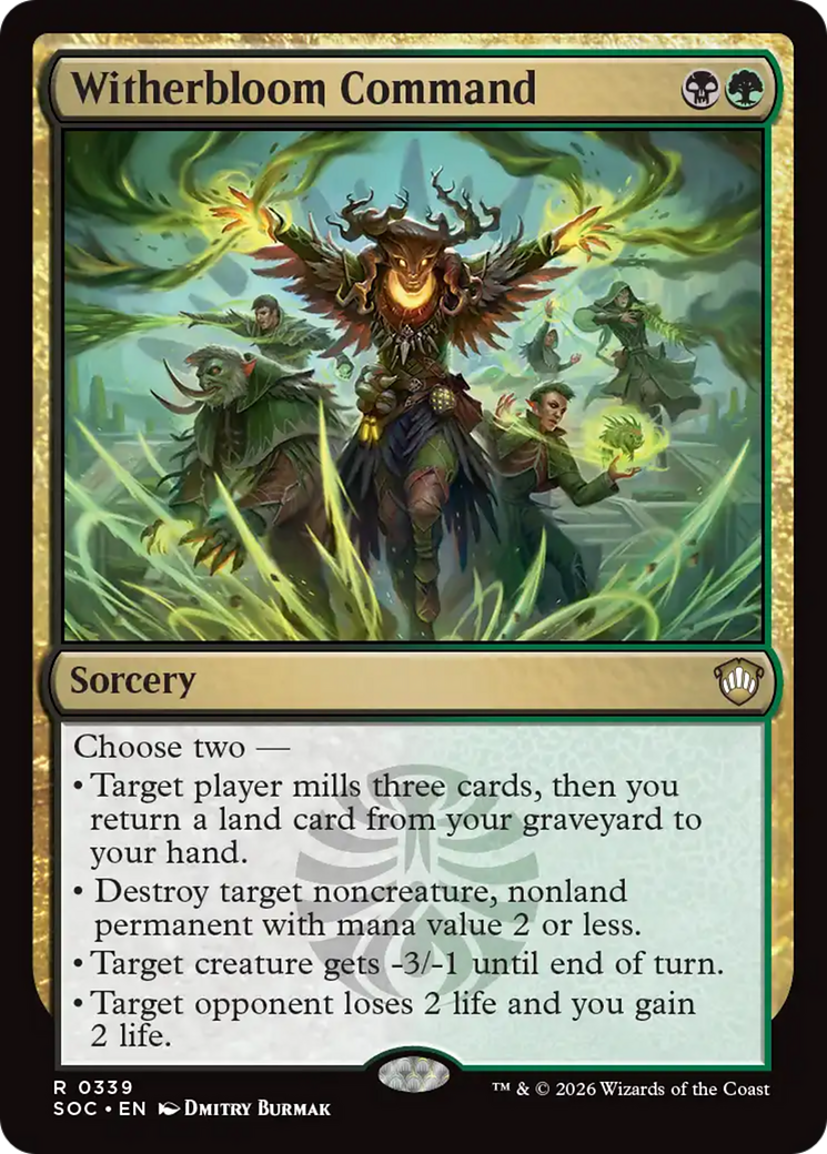 Witherbloom Command [Secrets of Strixhaven Commander] | Tabernacle Games