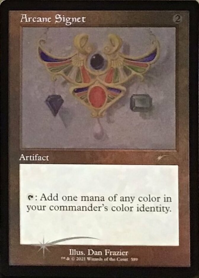 Arcane Signet (Retro) (Foil Etched) [Secret Lair Drop Promos] | Tabernacle Games