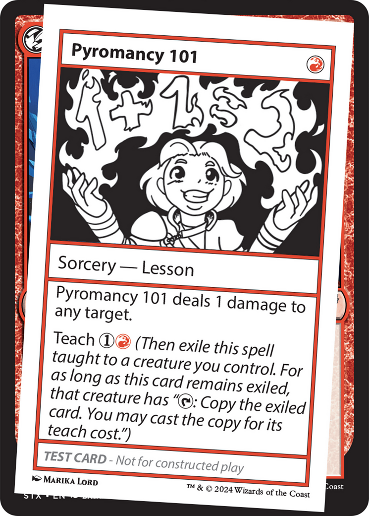 Pyromancy 101 [Mystery Booster 2 Playtest Cards] | Tabernacle Games