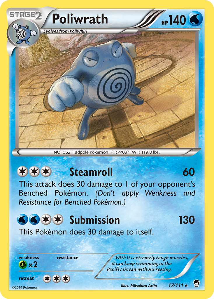 Poliwrath (17/111) [XY: Furious Fists] | Tabernacle Games