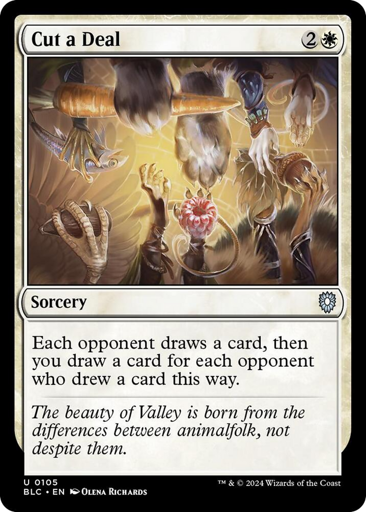 Cut a Deal [Bloomburrow Commander] | Tabernacle Games