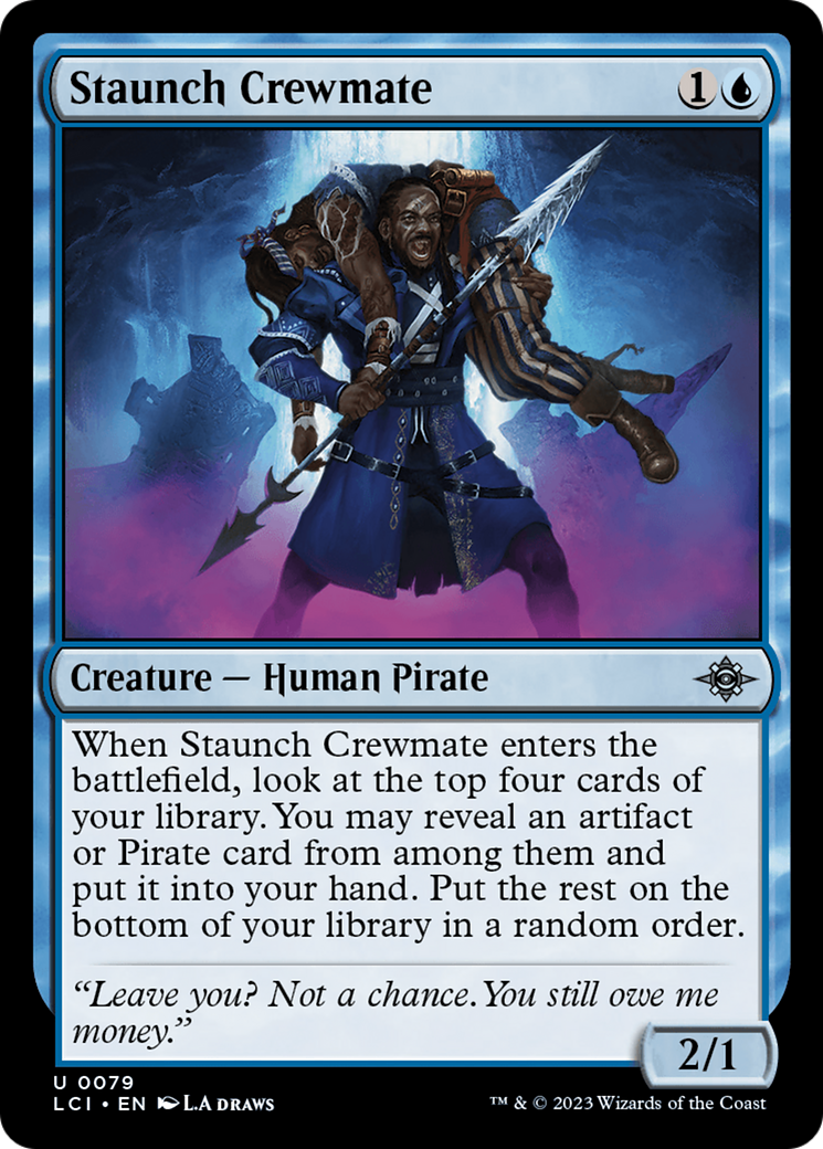 Staunch Crewmate [The Lost Caverns of Ixalan] | Tabernacle Games