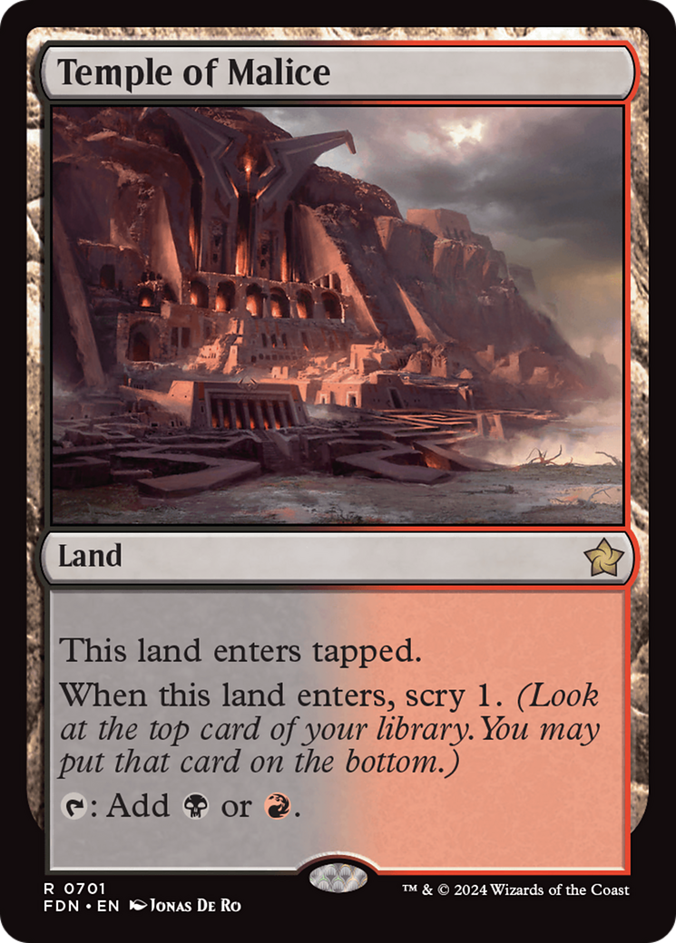 Temple of Malice [Foundations] | Tabernacle Games