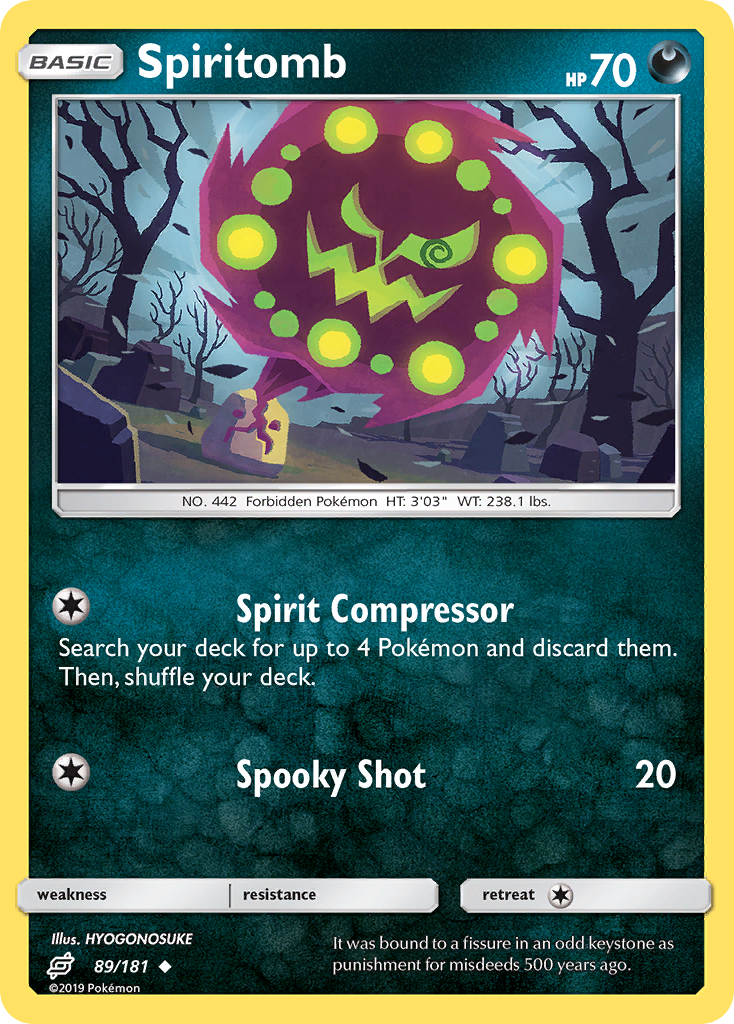 Spiritomb (89/181) [Sun & Moon: Team Up] | Tabernacle Games