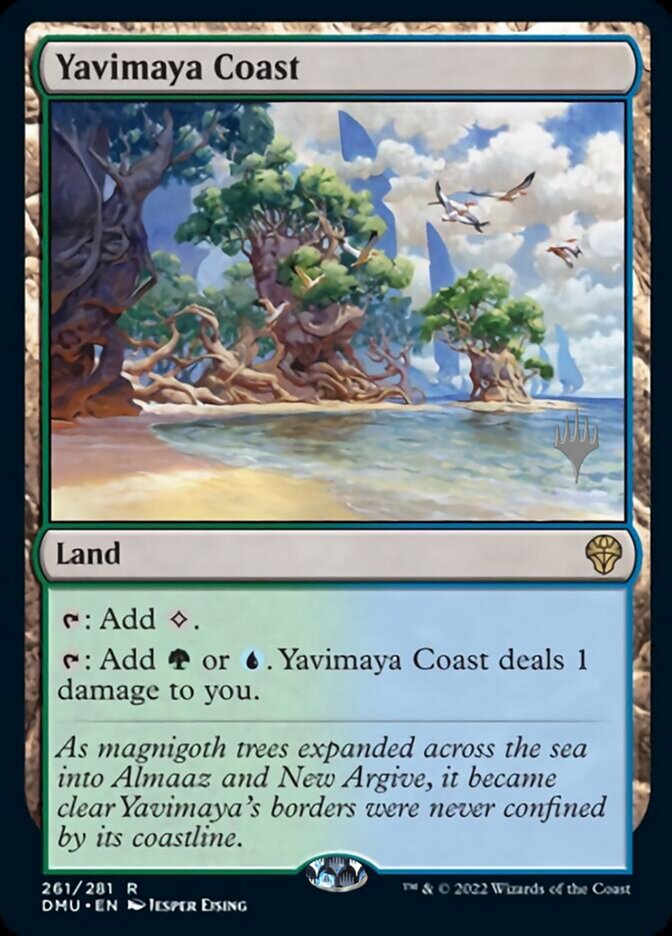 Yavimaya Coast (Promo Pack) [Dominaria United Promos] | Tabernacle Games