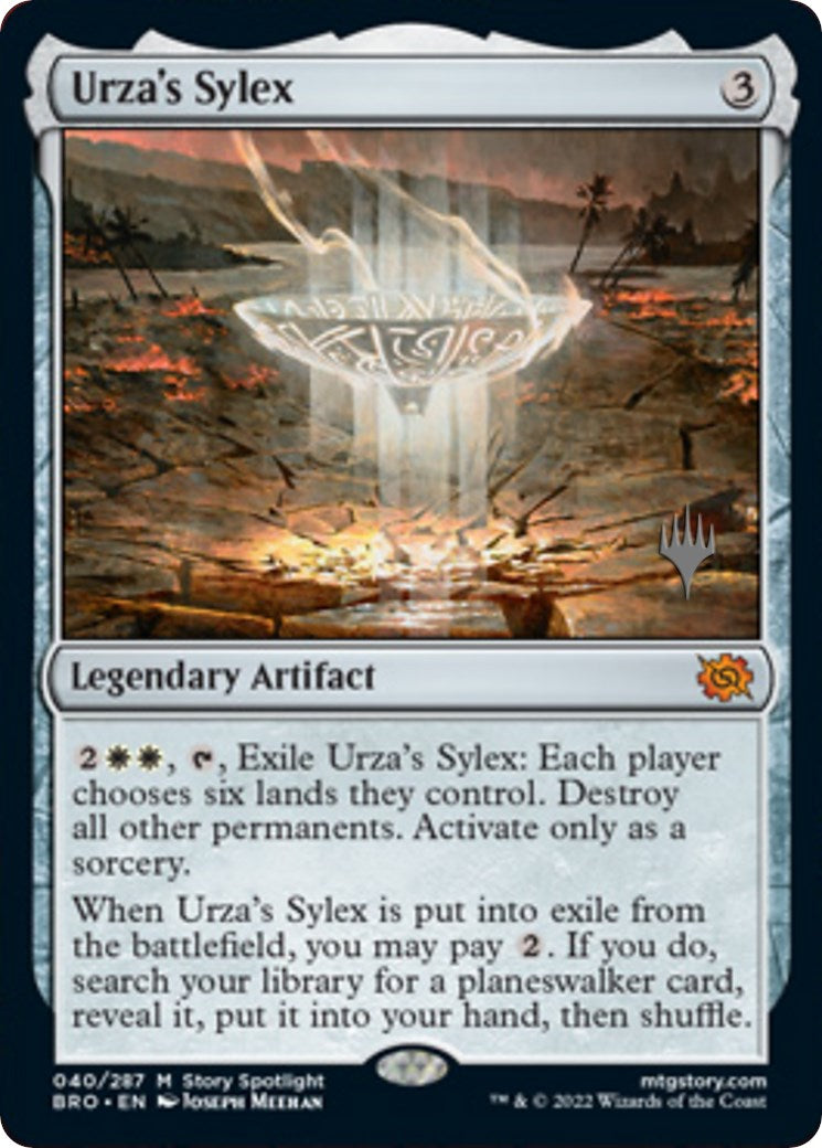 Urza's Sylex (Promo Pack) [The Brothers' War Promos] | Tabernacle Games