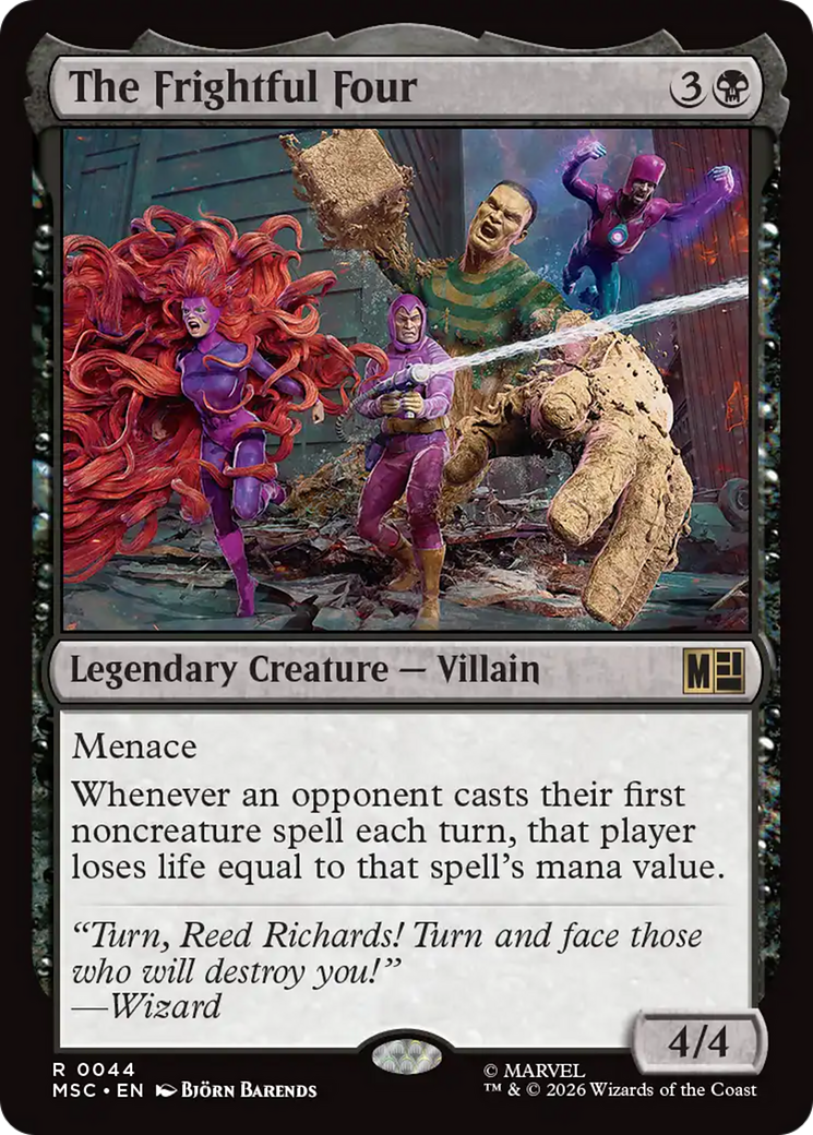 The Frightful Four [Marvel Super Heroes Commander] | Tabernacle Games