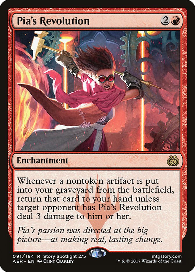 Pia's Revolution [Aether Revolt] | Tabernacle Games