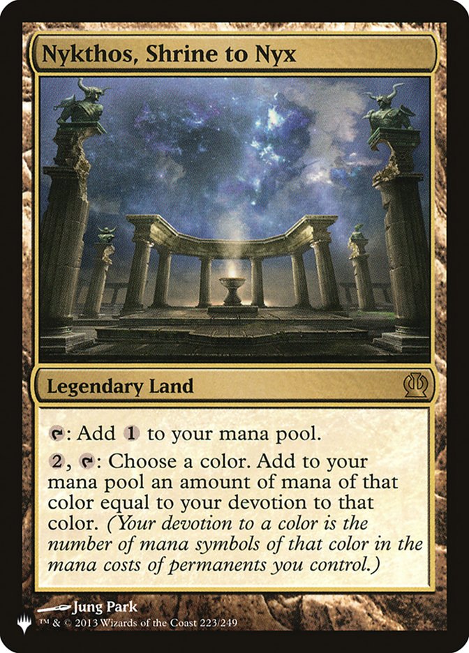 Nykthos, Shrine to Nyx [The List] | Tabernacle Games
