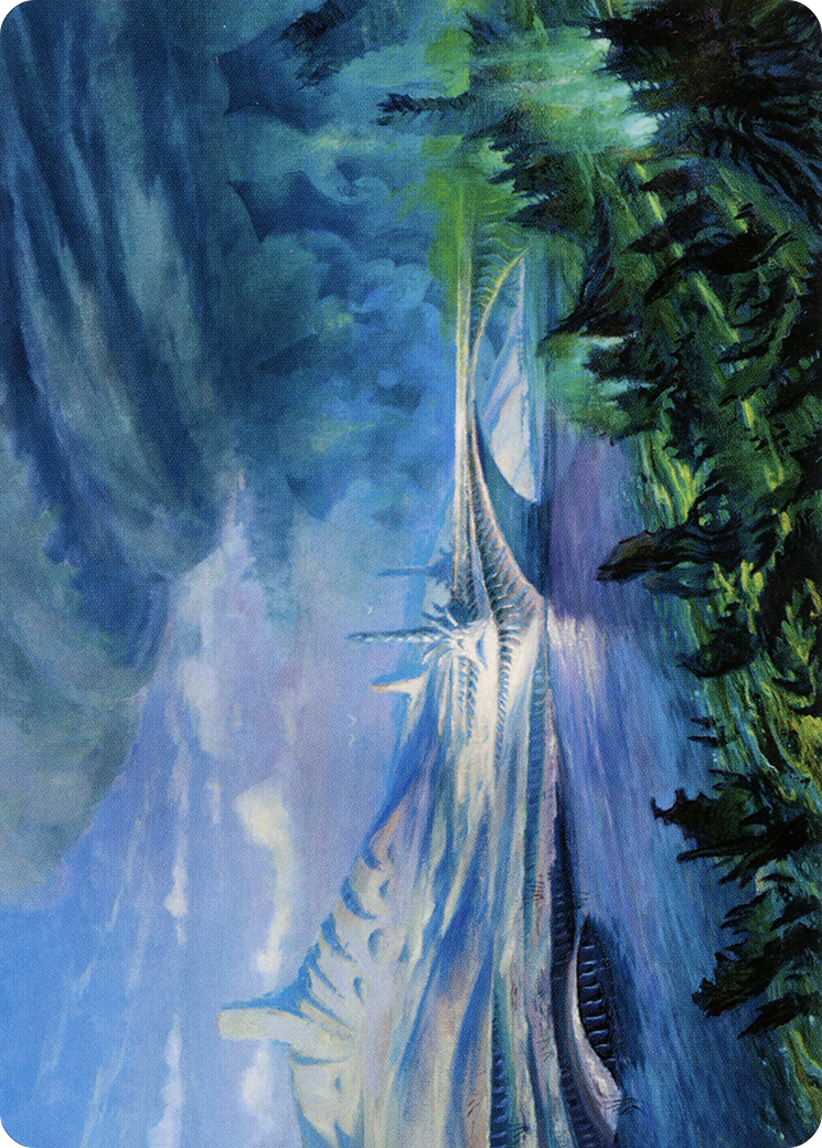 Goldmire Bridge Art Card [Modern Horizons 2 Art Series] | Tabernacle Games
