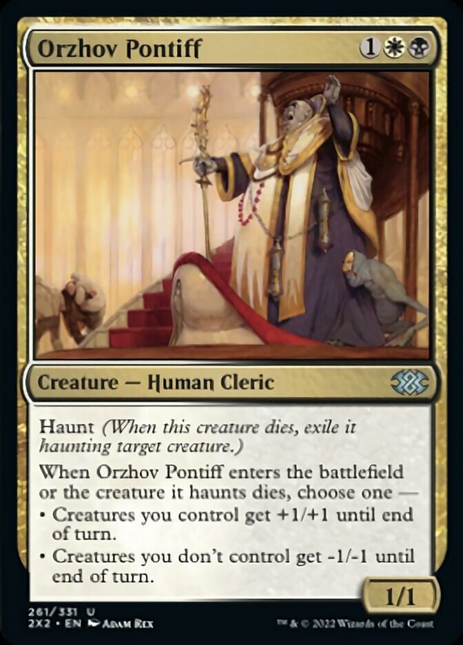 Orzhov Pontiff [Double Masters 2022] | Tabernacle Games