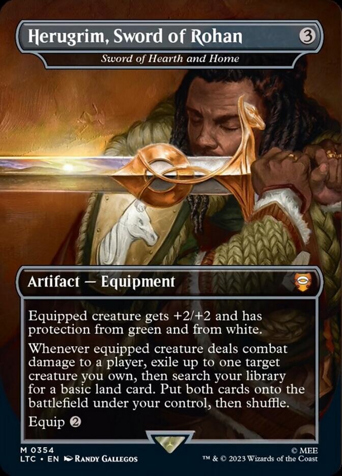 Herugrim, Sword of Rohan - Sword of Hearth and Home [The Lord of the Rings: Tales of Middle-Earth Commander] | Tabernacle Games
