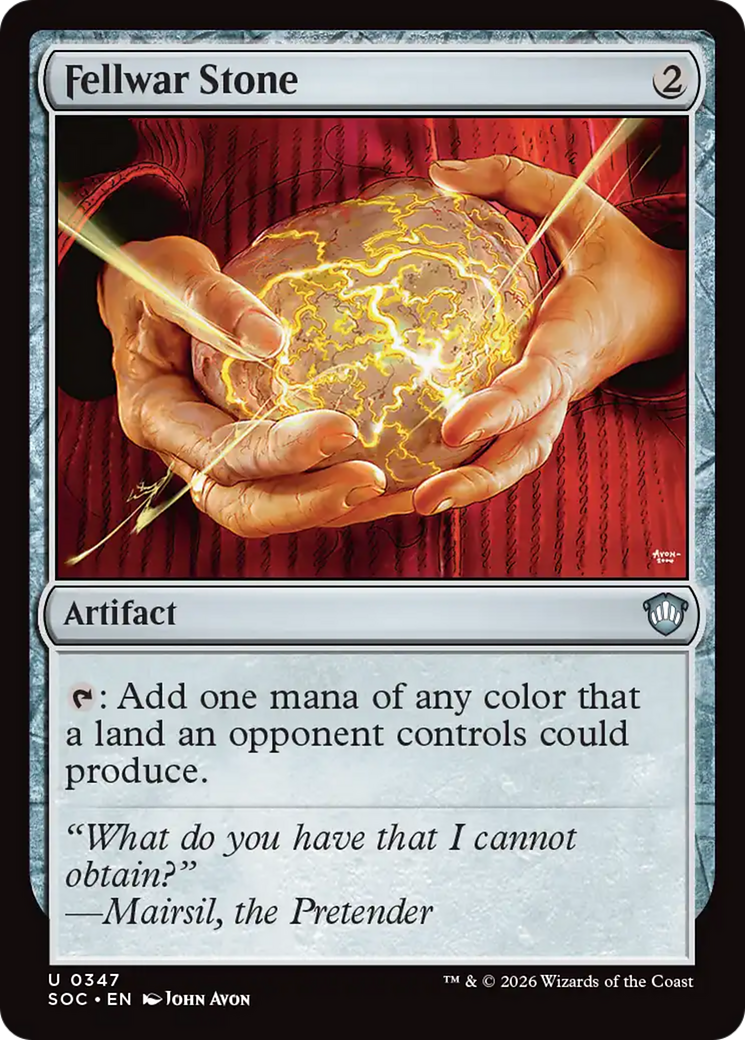 Fellwar Stone [Secrets of Strixhaven Commander] | Tabernacle Games
