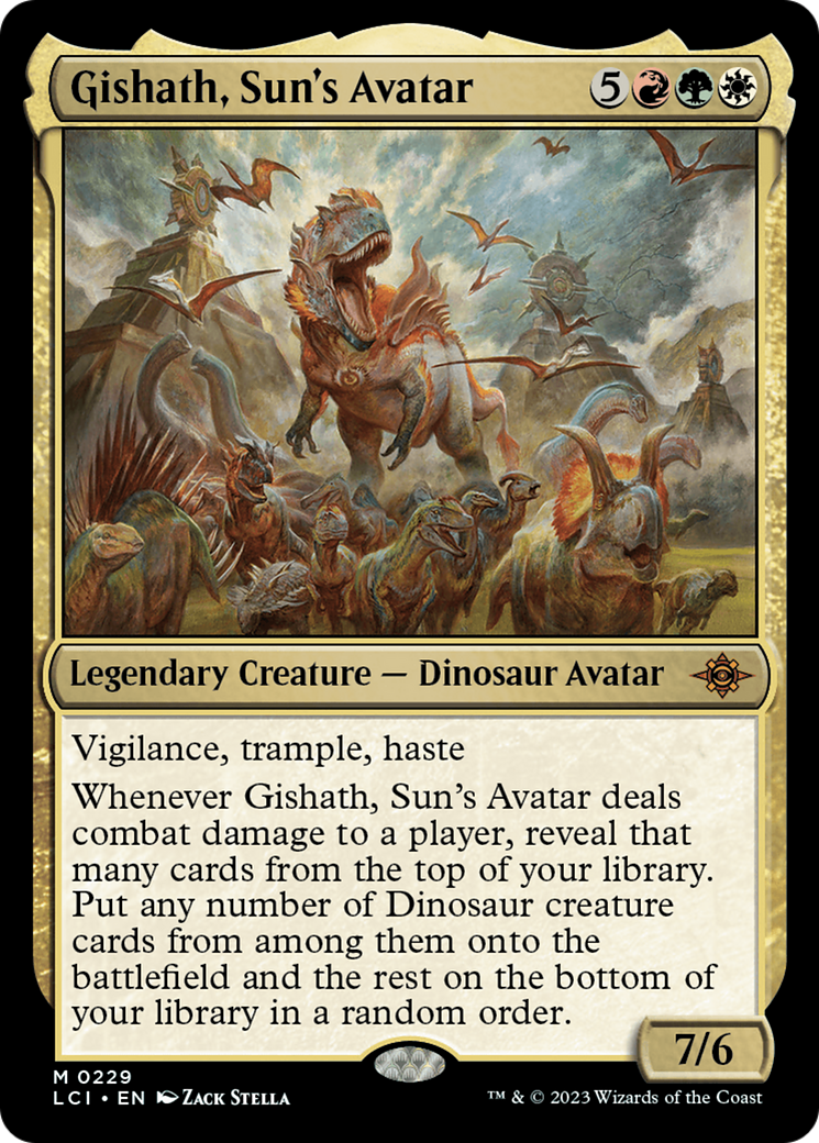 Gishath, Sun's Avatar [The Lost Caverns of Ixalan] | Tabernacle Games