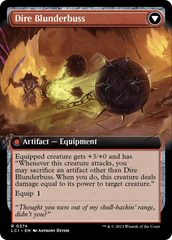 Dire Flail (Extended Art) [The Lost Caverns of Ixalan] | Tabernacle Games