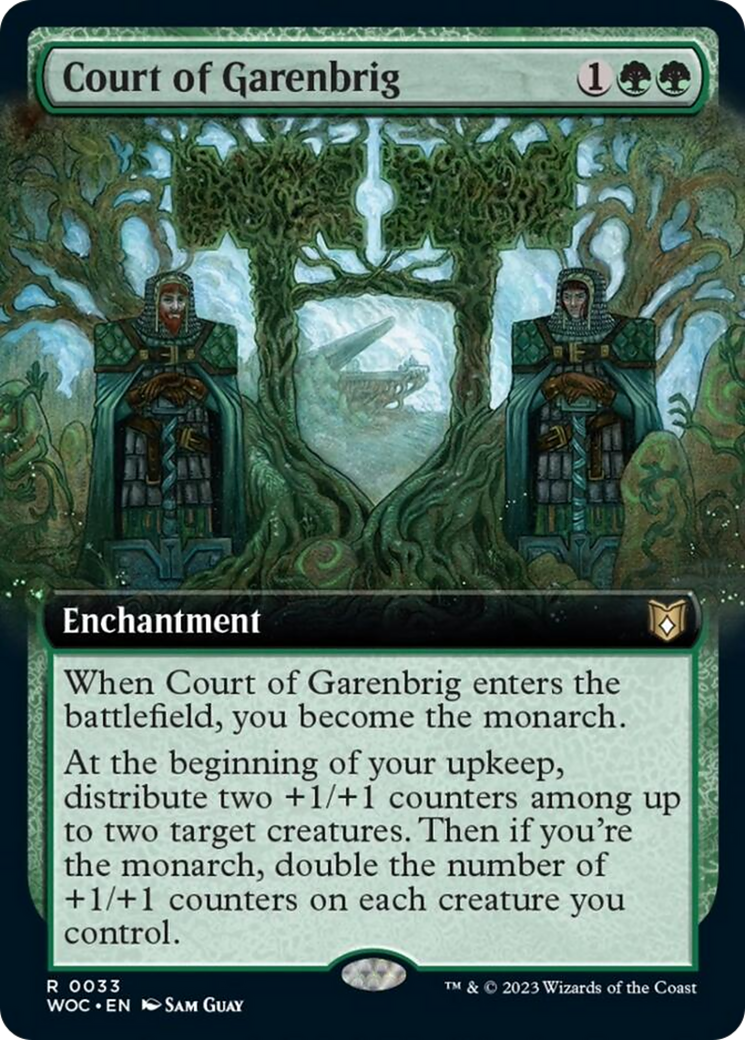 Court of Garenbrig (Extended Art) [Wilds of Eldraine Commander] | Tabernacle Games