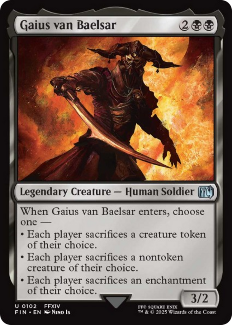 Gaius van Baelsar [FINAL FANTASY] | Tabernacle Games