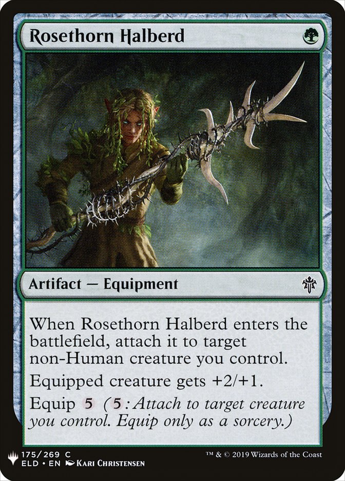 Rosethorn Halberd [Mystery Booster] | Tabernacle Games