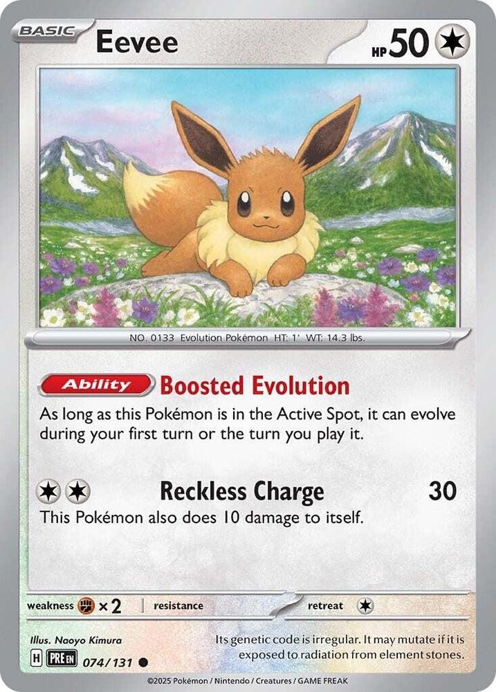 Eevee (074/131) [Scarlet & Violet: Prismatic Evolutions] | Tabernacle Games