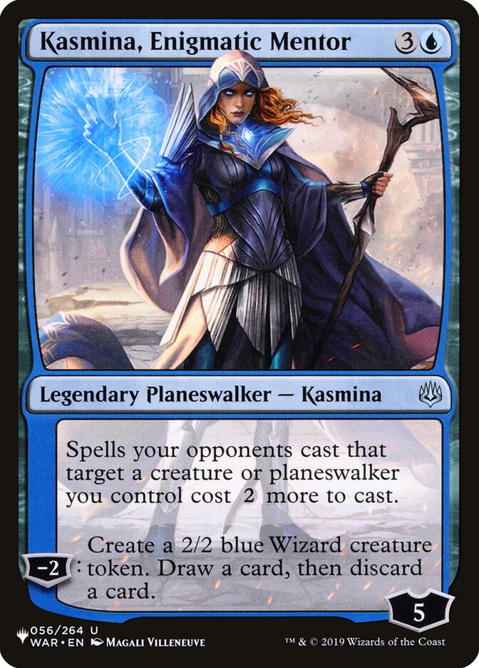 Kasmina, Enigmatic Mentor [The List] | Tabernacle Games