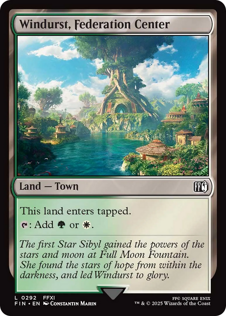 Windurst, Federation Center [FINAL FANTASY] | Tabernacle Games