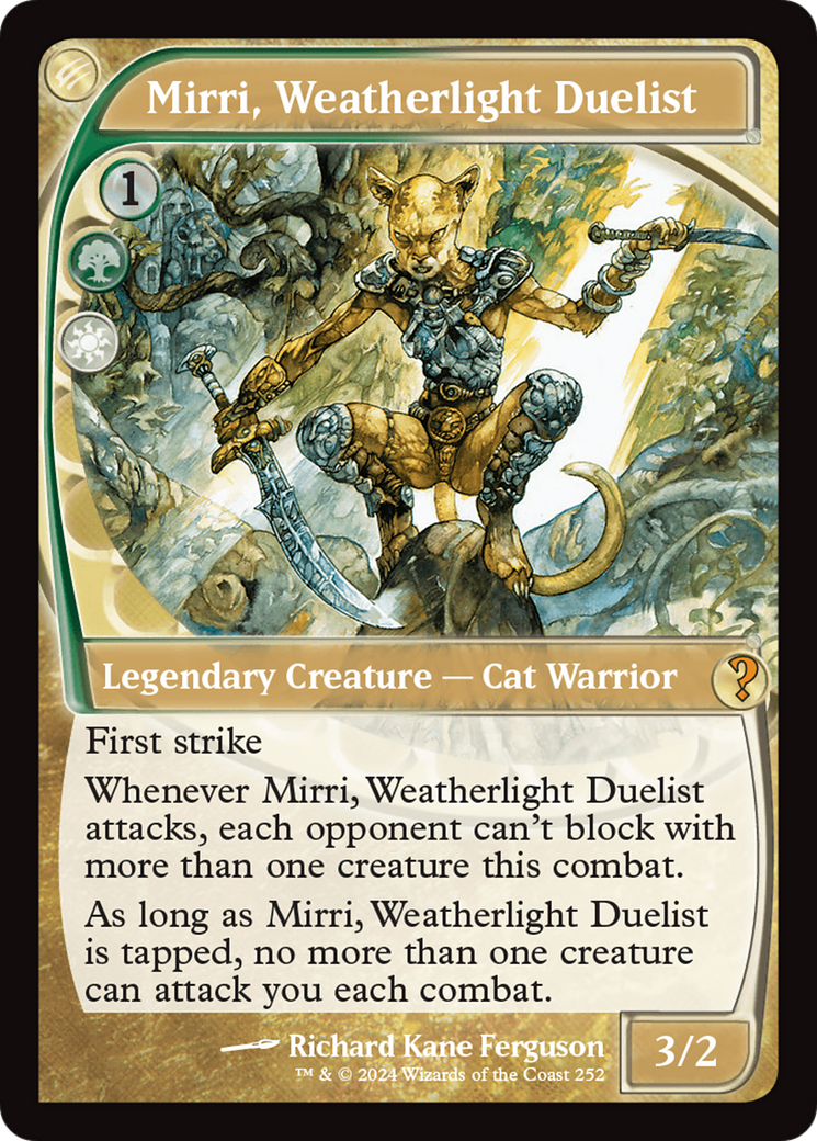 Mirri, Weatherlight Duelist (Future Sight) [Mystery Booster 2] | Tabernacle Games