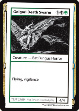 Golgari Death Swarm (2021 Edition) [Mystery Booster Playtest Cards] | Tabernacle Games