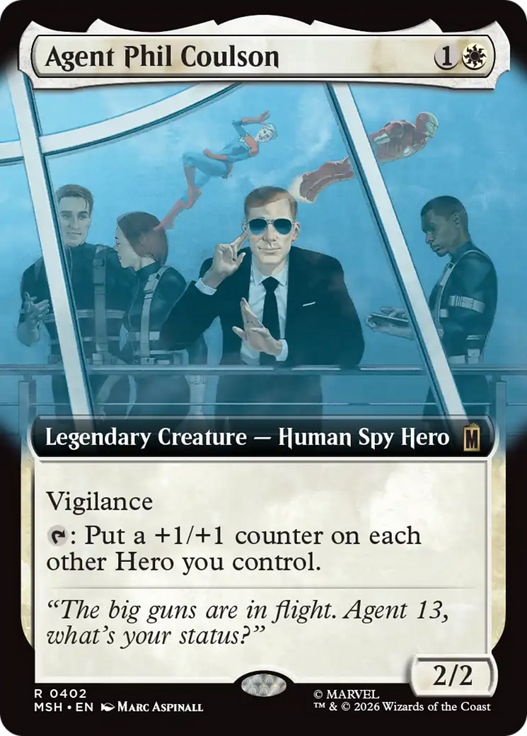 Agent Phil Coulson (Extended Art) [Marvel Super Heroes] | Tabernacle Games