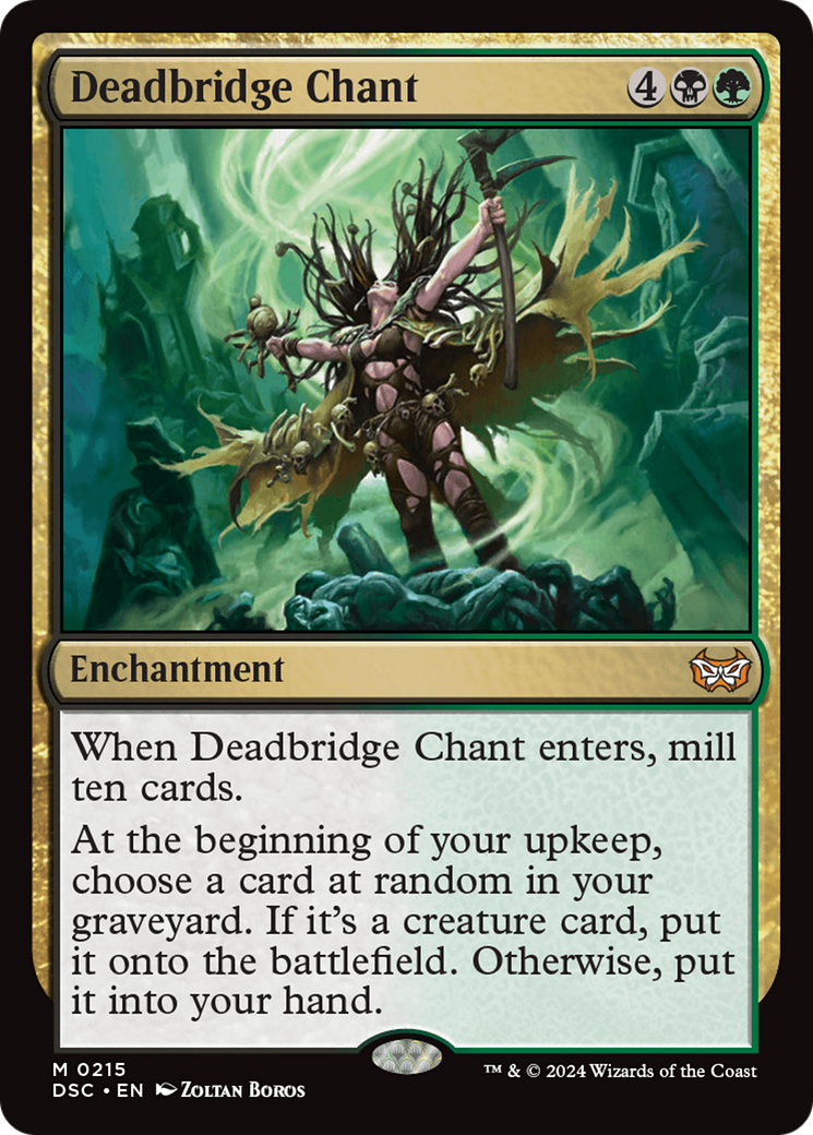 Deadbridge Chant [Duskmourn: House of Horror Commander] | Tabernacle Games