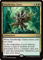Deadbridge Chant [Duskmourn: House of Horror Commander] | Tabernacle Games