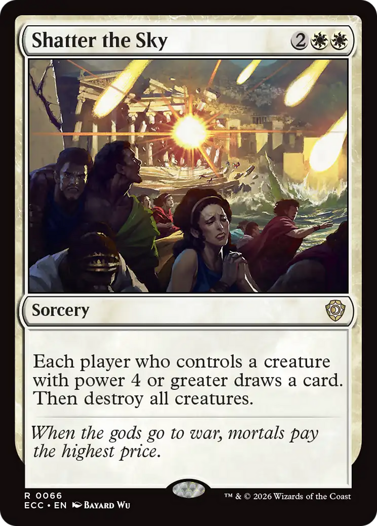 Shatter the Sky [Lorwyn Eclipsed Commander] | Tabernacle Games