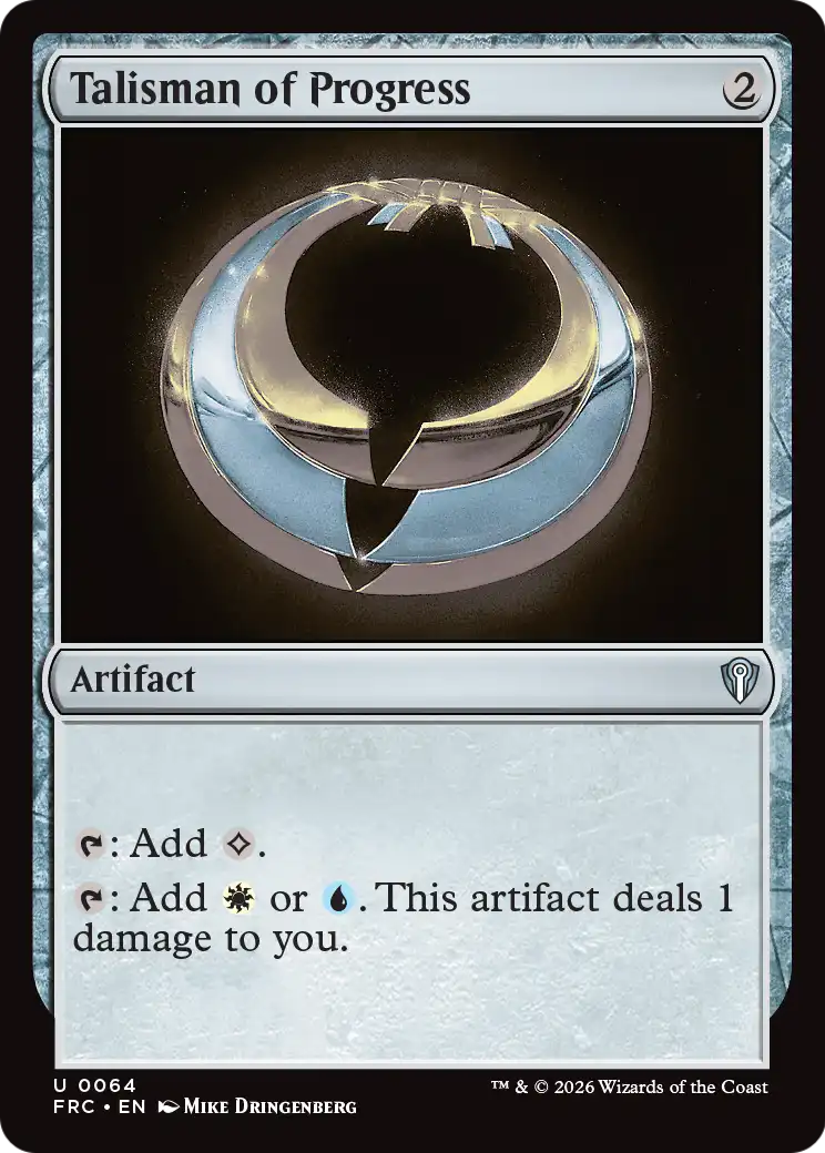 Talisman of Progress [Reality Fracture Commander] | Tabernacle Games