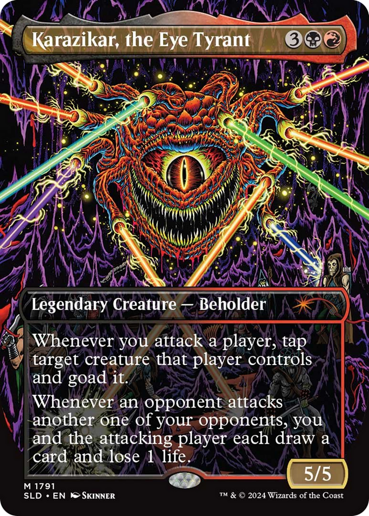 Karazikar, the Eye Tyrant (Rainbow Foil) [Secret Lair Drop Series] | Tabernacle Games