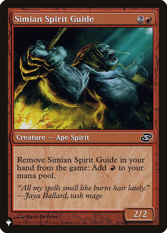 Simian Spirit Guide [The List] | Tabernacle Games