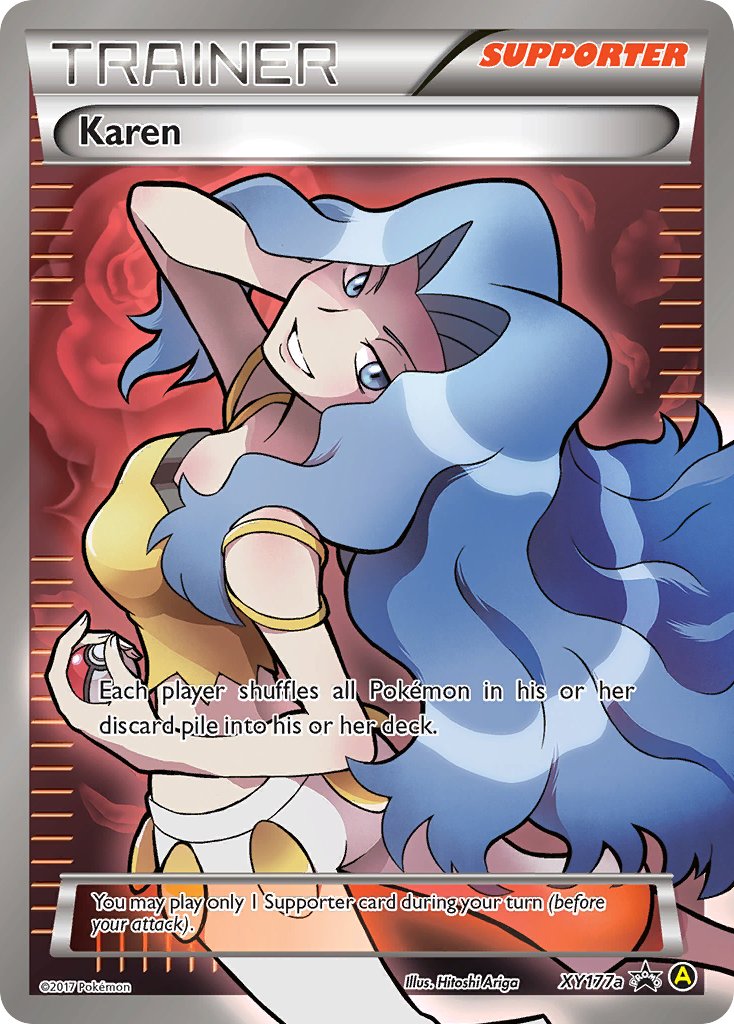 Karen (XY177a) [Alternate Art Promos] | Tabernacle Games