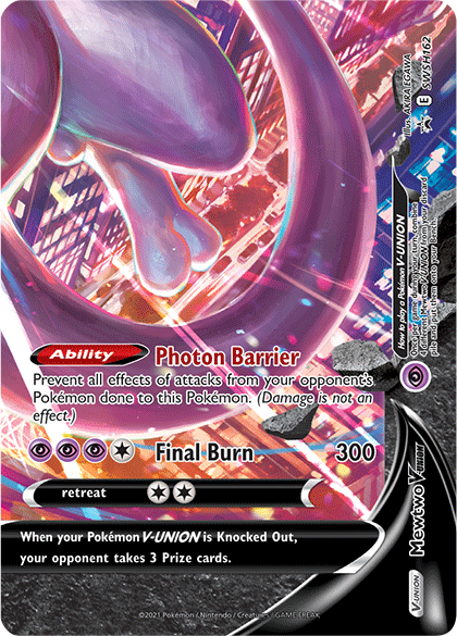 Mewtwo V-Union (SWSH162) [Sword & Shield: Black Star Promos] | Tabernacle Games