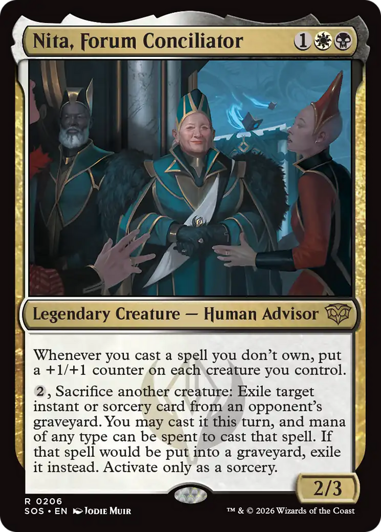 Nita, Forum Conciliator [Secrets of Strixhaven] | Tabernacle Games