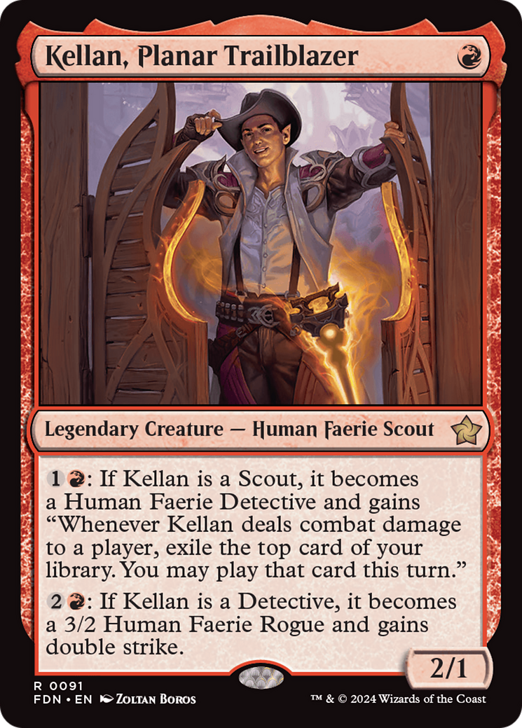 Kellan, Planar Trailblazer [Foundations] | Tabernacle Games