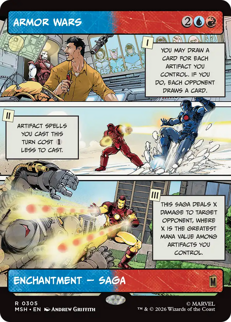 Armor Wars (Borderless) [Marvel Super Heroes] | Tabernacle Games