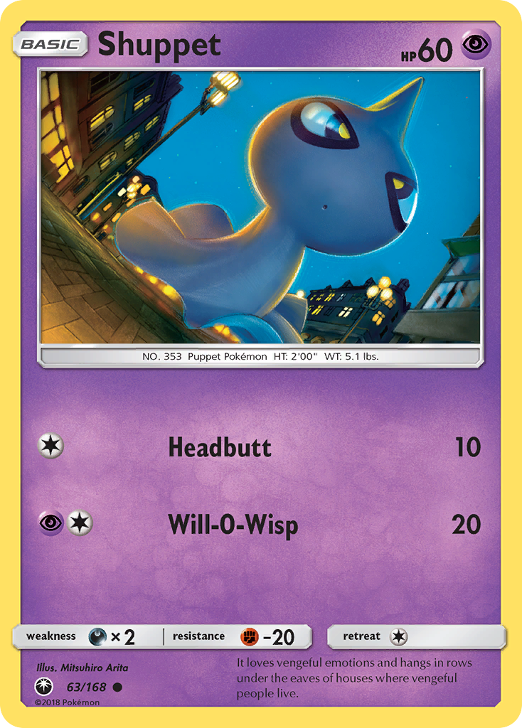 Shuppet (63/168) [Sun & Moon: Celestial Storm] | Tabernacle Games
