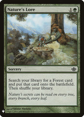 Nature's Lore [Mystery Booster] | Tabernacle Games