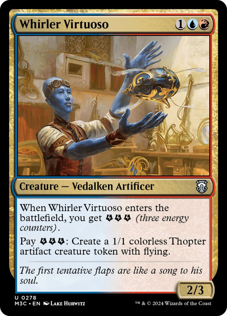 Whirler Virtuoso [Modern Horizons 3 Commander] | Tabernacle Games